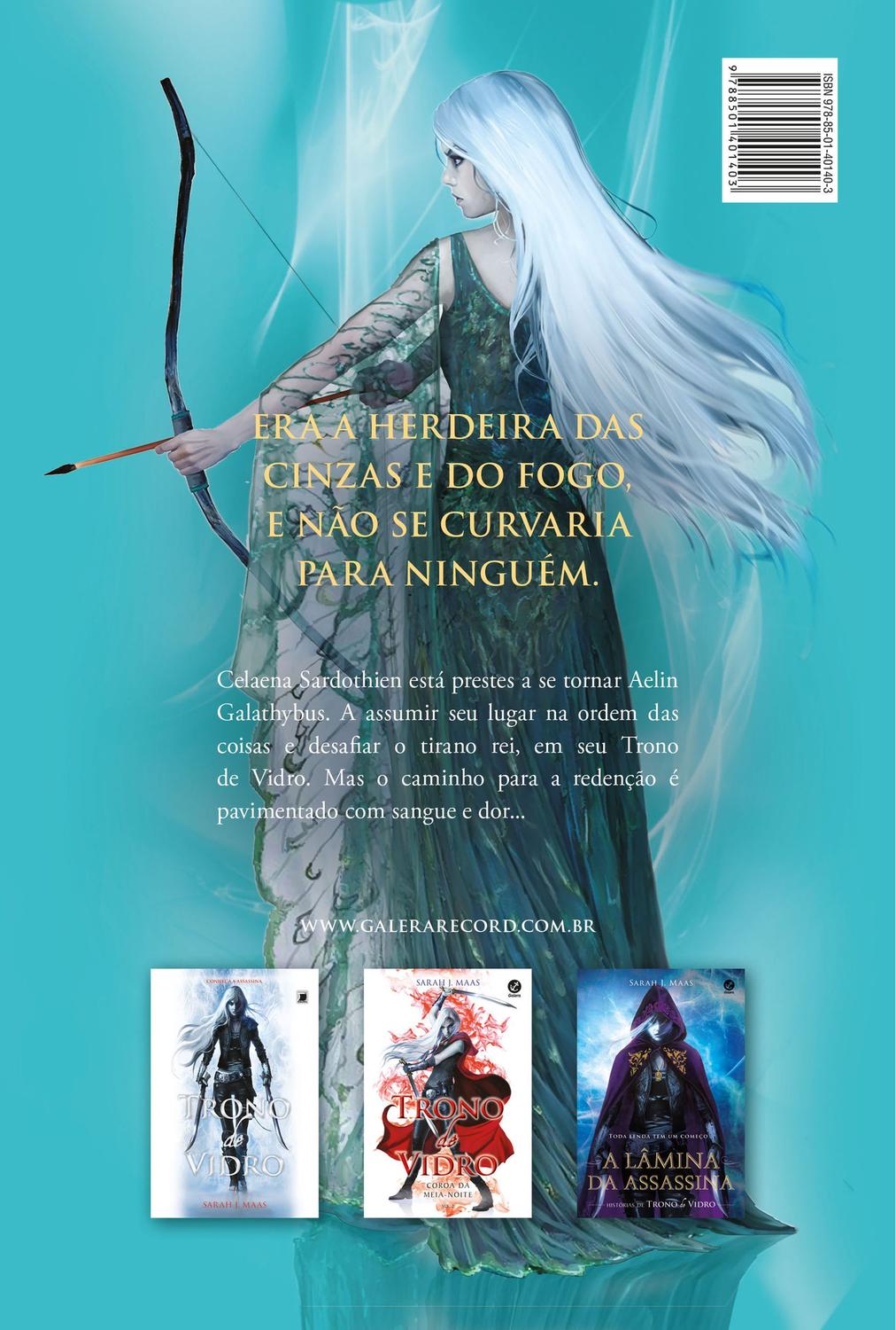 Livro - Trono de Vidro: Herdeira do fogo (Vol. 3)