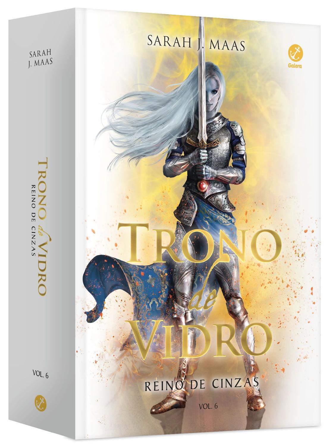 Livro - Trono de Vidro: Reino de Cinzas (Vol. 6) - Livros de Literatura ...