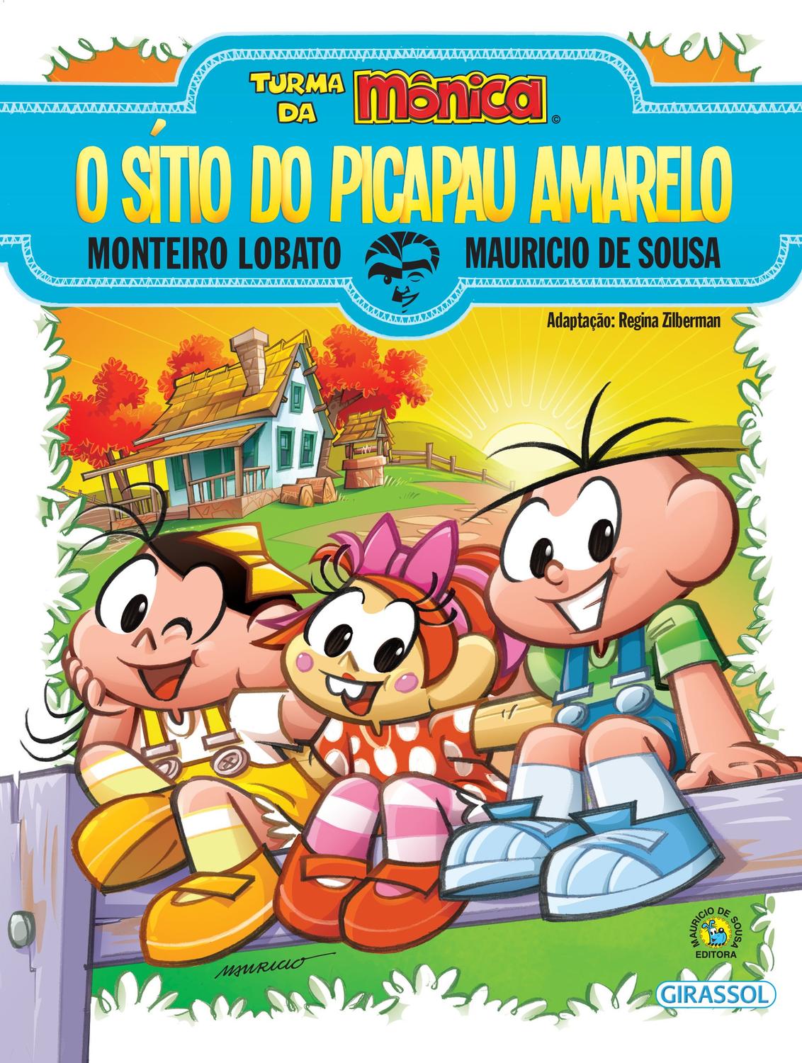Capa Do Livro Sitio Do Picapau Amarelo