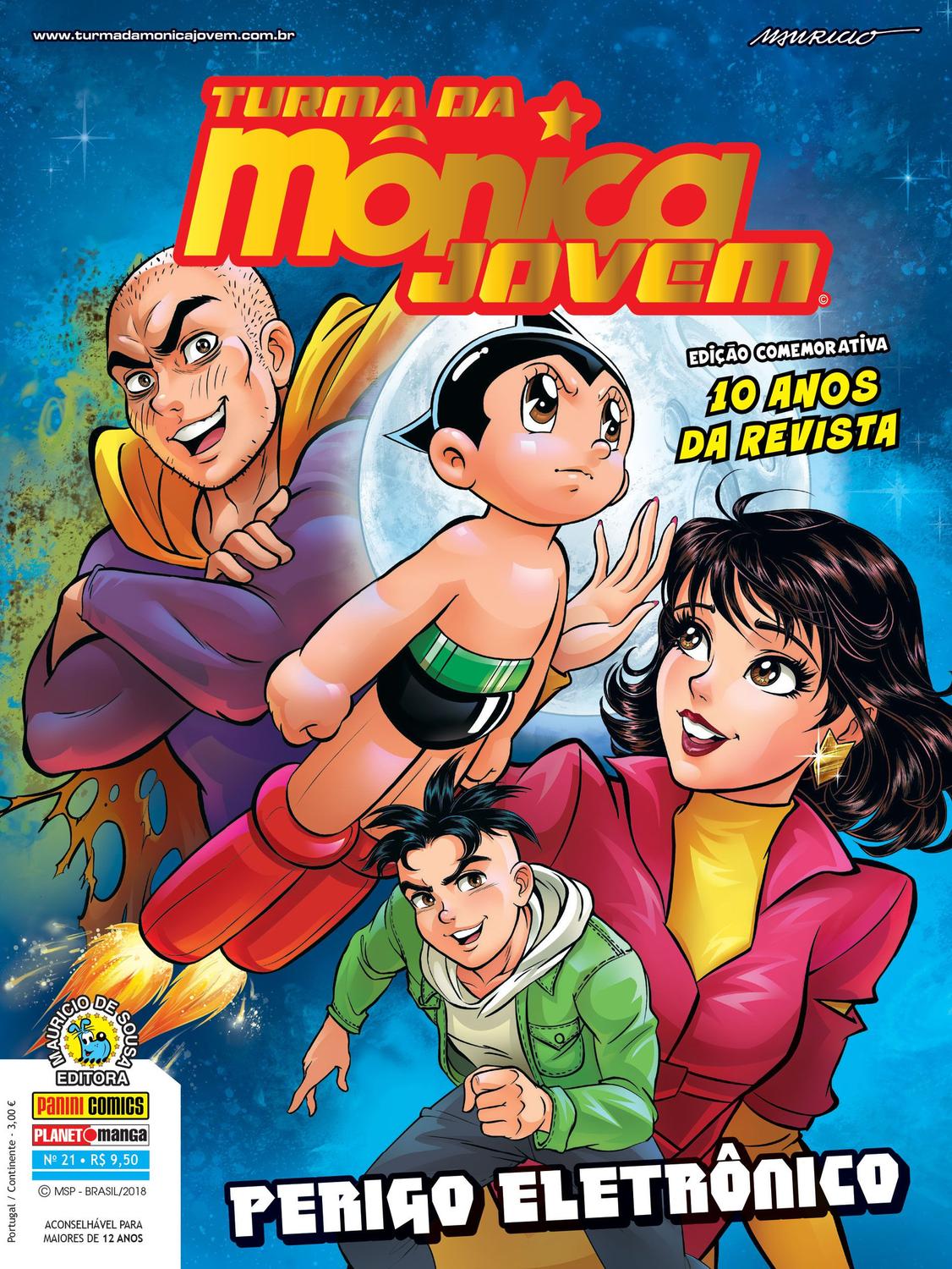 Livro Turma Da Mônica Jovem Ed. 21 (Série 2) Perigo Eletrônico Revista HQ Magazine Luiza Livro Turma Da Mônica Jovem Ed. 21 (Série 2) Perigo Eletrônico Revista HQ Magazine Luiza