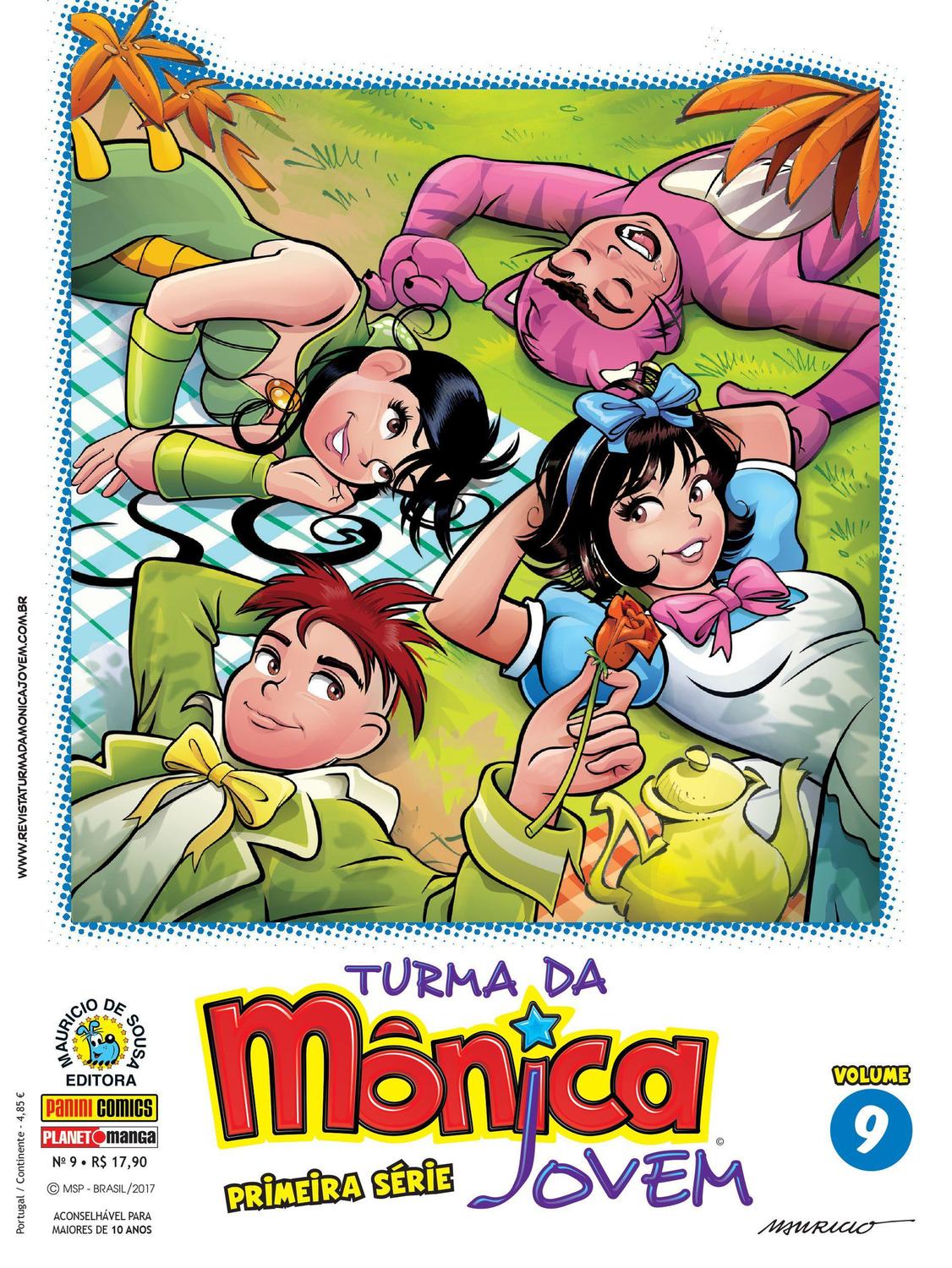 Livro Turma da Mônica Jovem Primeira Série Volume 9 Revista HQ Magazine Luiza Livro Turma da Mônica Jovem Primeira Série Volume 9 Revista HQ Magazine Luiza