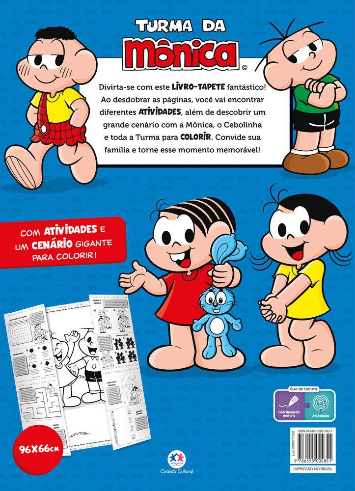 Turma da Mônica Livro para Pintar - Cebolinha