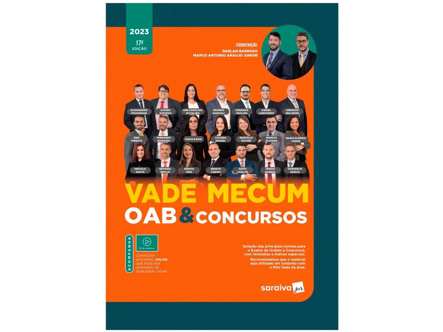 Livro Vade Mecum OAB & Concursos