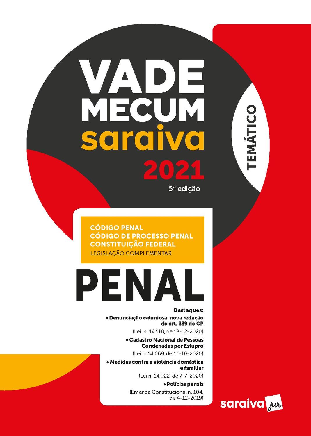 Livro - Vade Mecum Penal - 5 ª Edição 2021