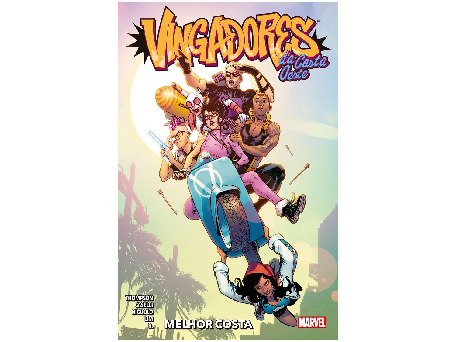 Livro Vingadores da Costa Oeste