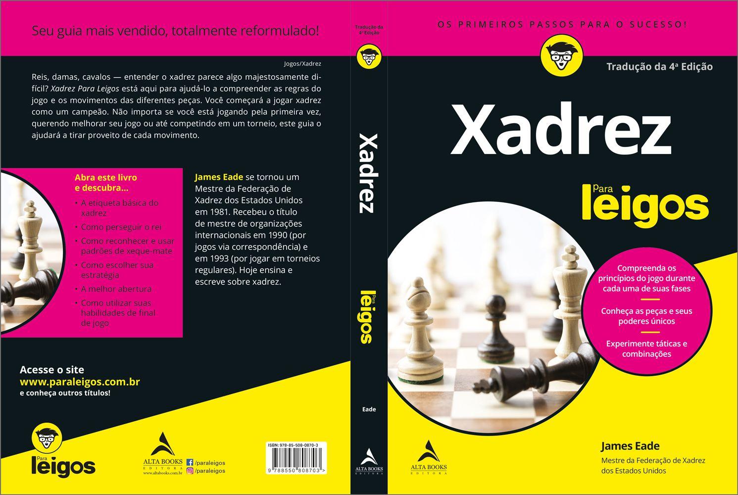 Aberturas de Xadrez Para Leigos – Editora Alta Books