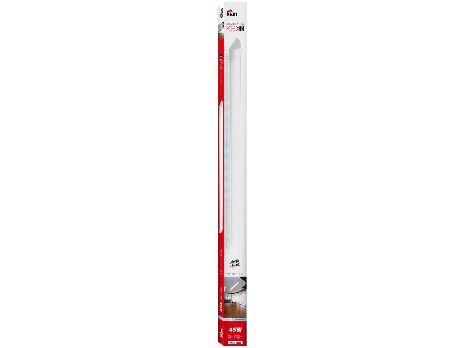 Luminária de Teto LED de Sobrepor Linear Kian