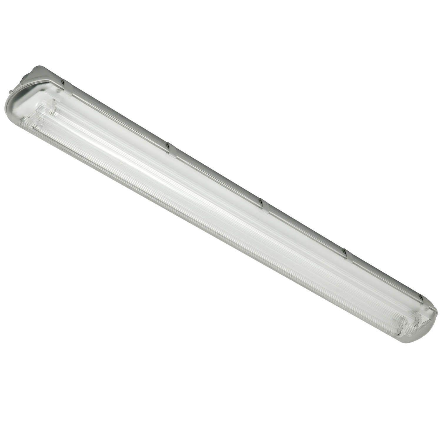 Luminária Hermética de Sobrepor Abalux E74IP66 Branco Luminária