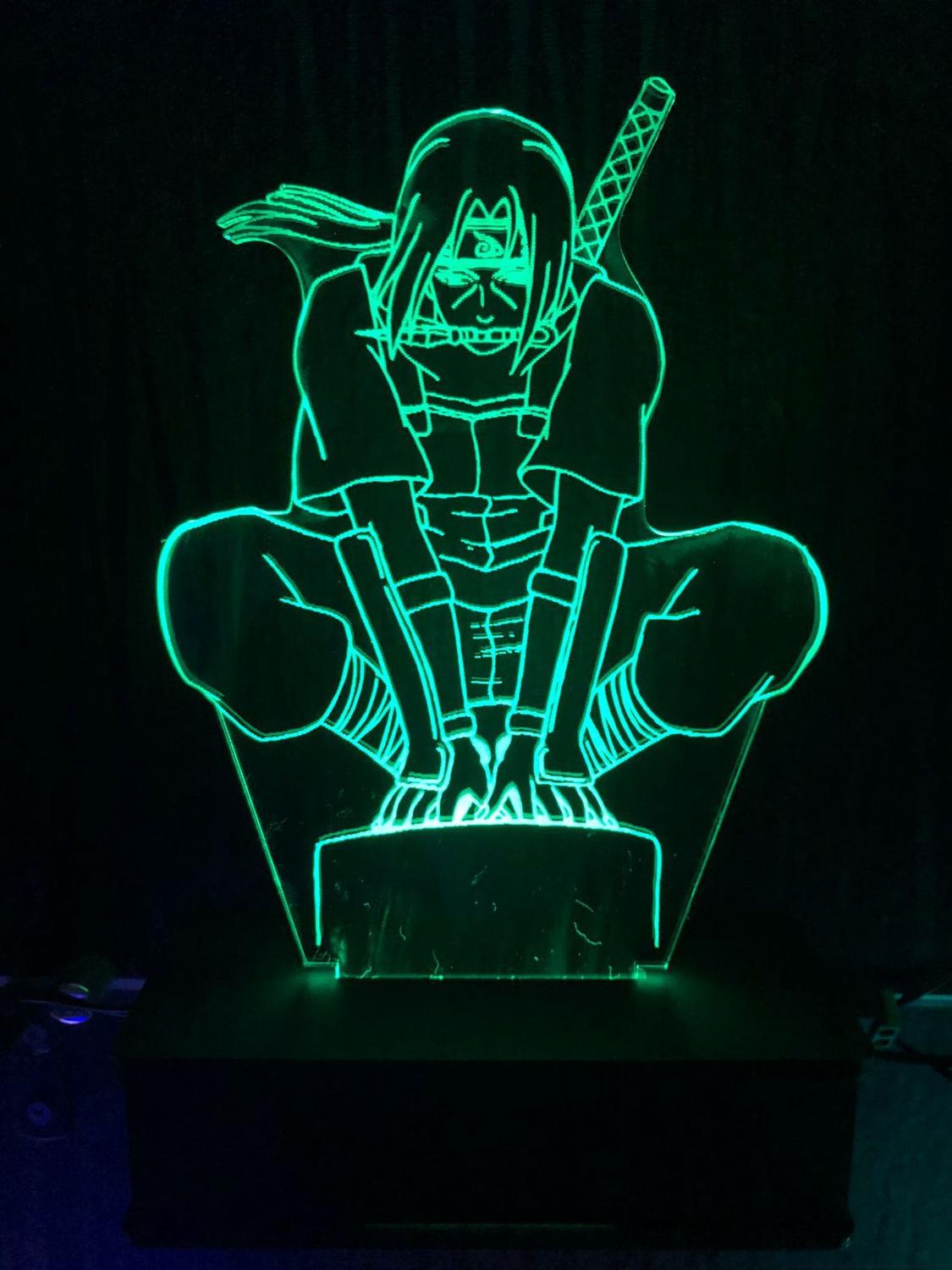 Luminária Led 3d Naruto Nuvem Abajur 16 Cores + Controle - 3D Fantasy -  Luminária - Magazine Luiza