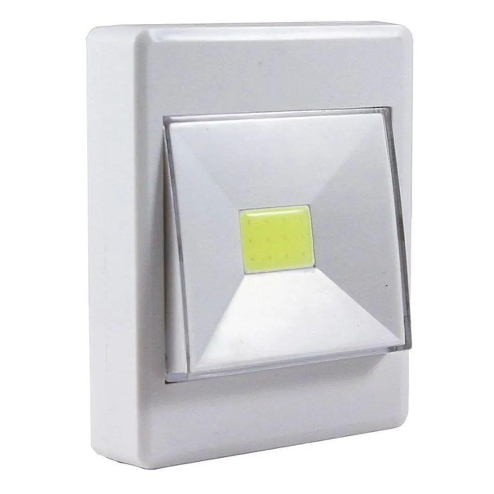 Luminária Luz Emergência Led Noturna Quarto Armário Criança MC