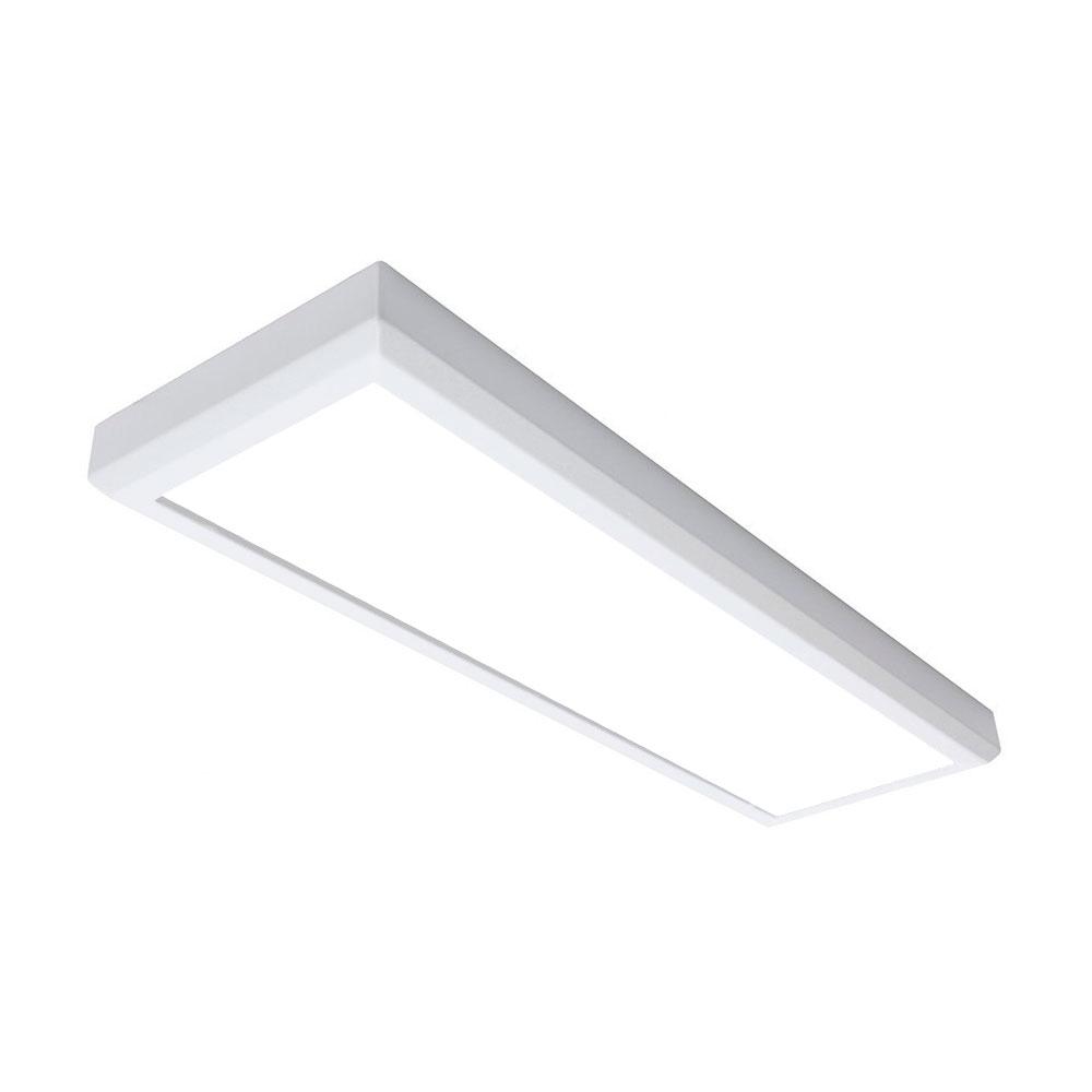Luminária Plafon Premium Led Sobrepor 36w 30x60 Branco Frio Embralumi Luminária Magazine Luiza