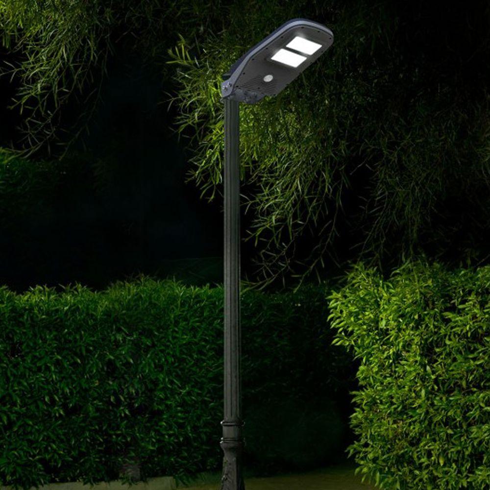 Luminária Solar Iluminação Pública Integrada Automática 30 LEDs 10w Com