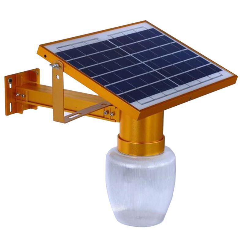 Luminaria Solar Luxo placa energia Controle Remoto externa parede