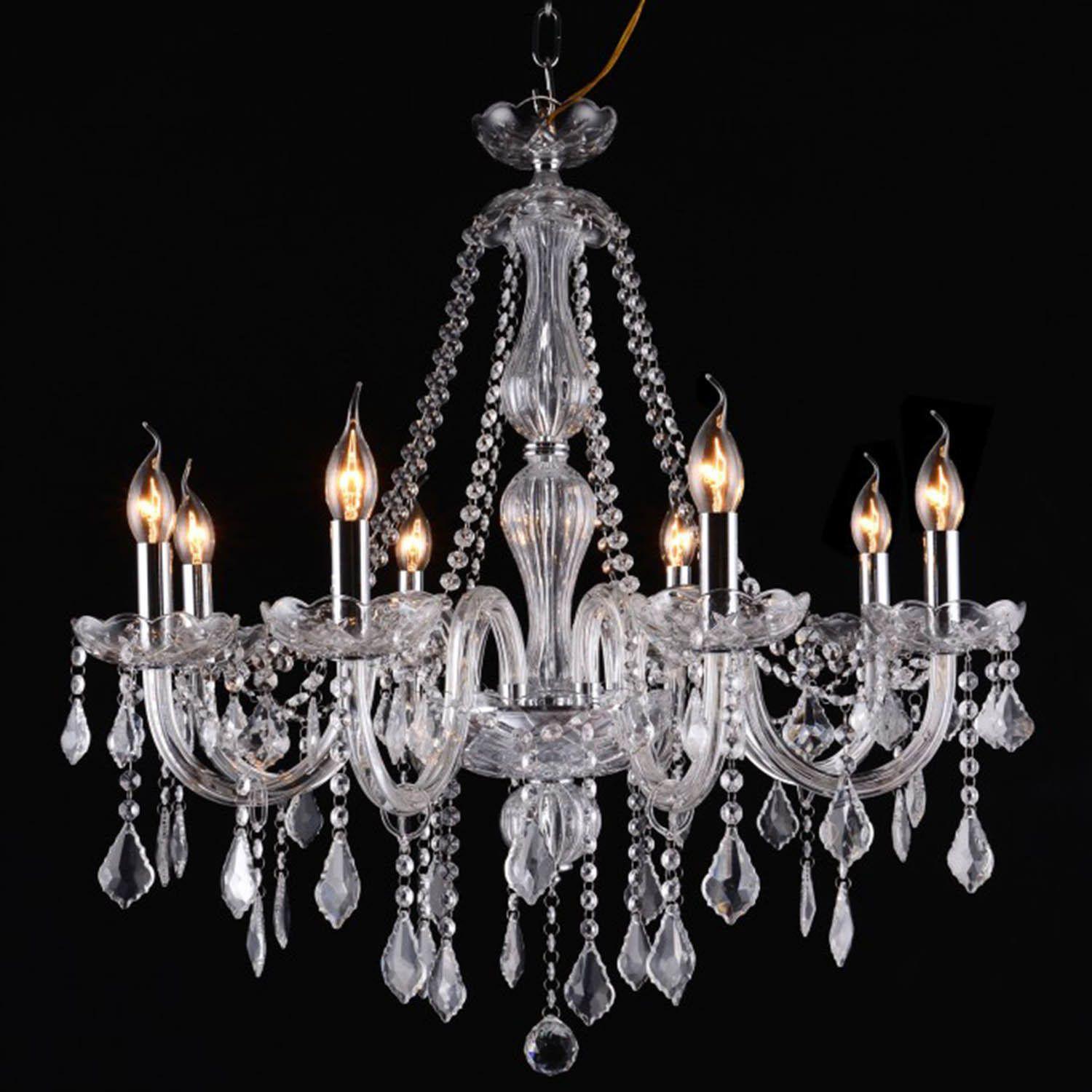Lustre Candelabro de Cristal ADN Maria Tereza 68cm x 68cm x 60cm