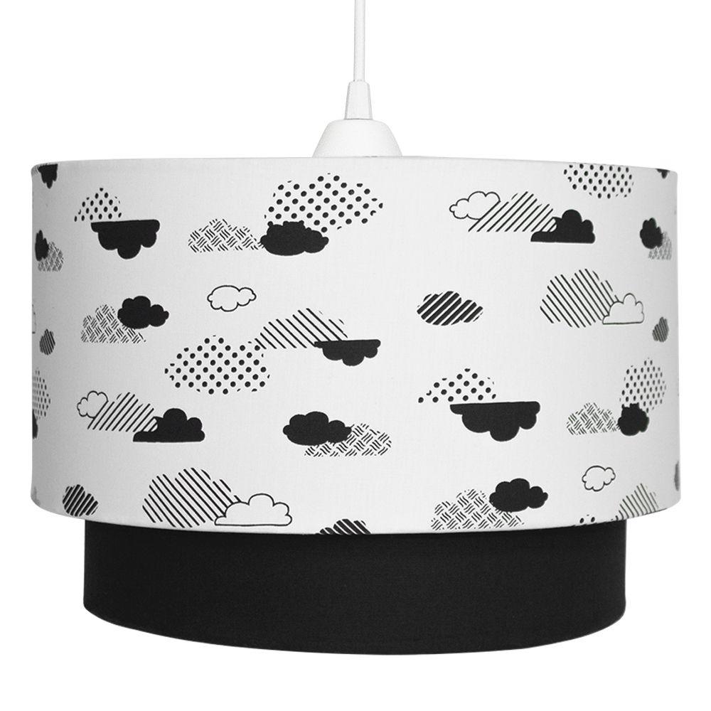 Lustre Tubular Duplo Nuvem Black Quarto Bebe Infantil Unissex Potinho De Mel Lustre Infantil Magazine Luiza