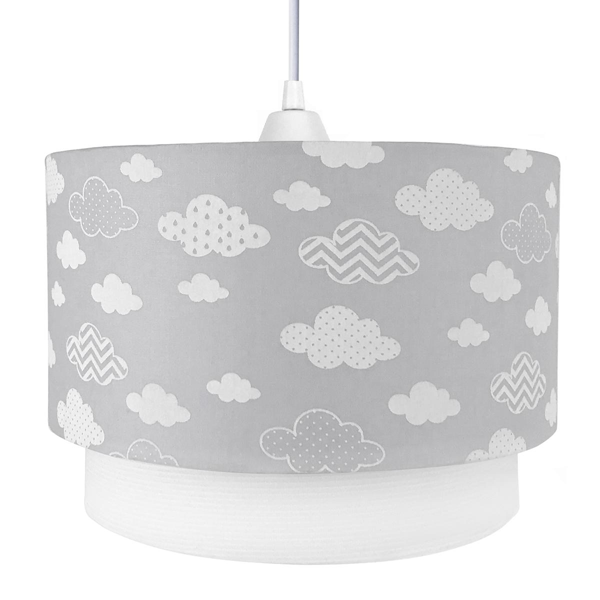 Lustre Tubular Duplo Nuvem Chevron Cinza Quarto Bebe Infantil Menino Menina Potinho De Mel Iluminacao Magazine Luiza