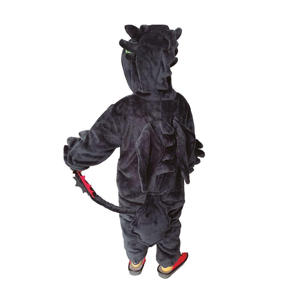 Macacão Kigurumi Infantil Dragão Banguela de 3 a 4 anos - Zona Criativa -  Macacão e Macaquinho Infantil - Magazine Luiza