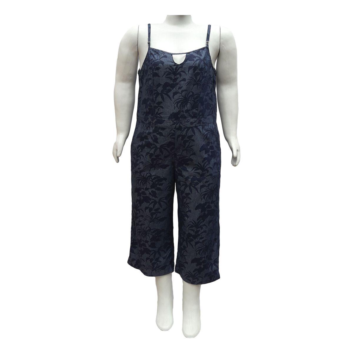 macacao plus size jeans