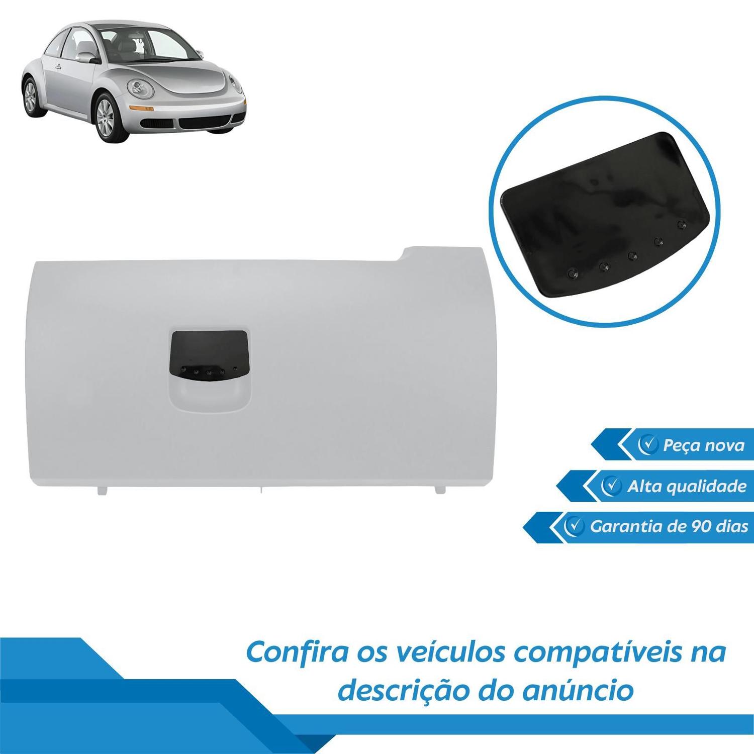 Imagem de Maçaneta Puxador Tampa Porta Luvas Fechadura New Beetle 2000 2001 2002 2003 2005 2006 2007 2008 2009 2010