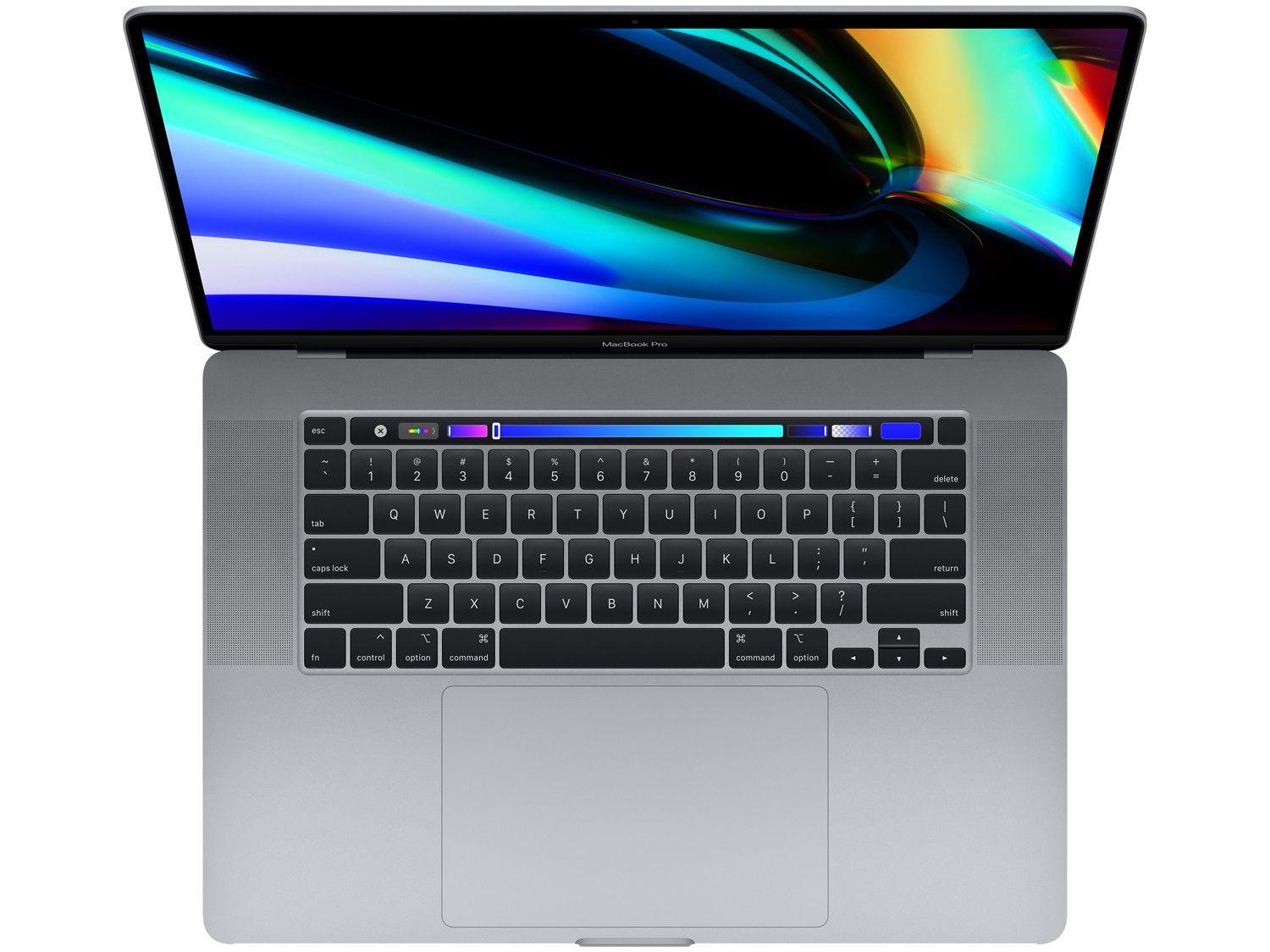 MacBook Pro 16” Apple Intel Core i9 32GB RAM - 2TB SSD Cinza MacBook Pro 16” Apple Intel Core i9 32GB RAM - 2TB SSD Cinza