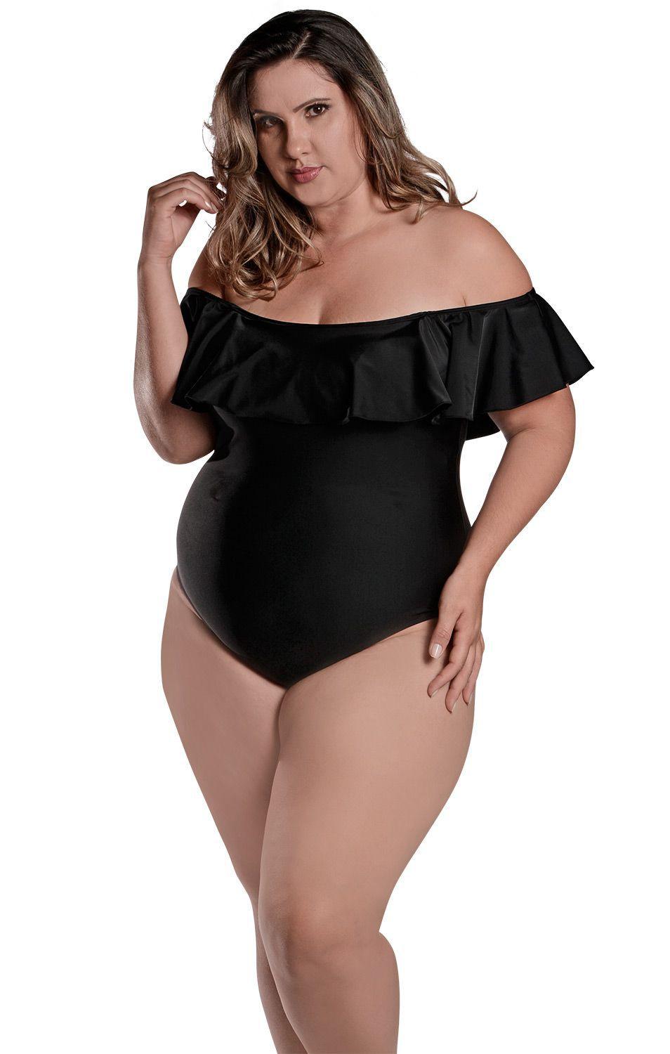 Maio plus size ciganinha Clearance