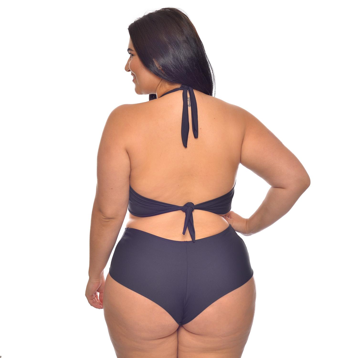 Maiô Plus Size Verão 2021/2022 - Engana Mamãe Fio Dental Moderno (Preto) -  Dulce Seduccíon - Maiô Feminino - Magazine Luiza