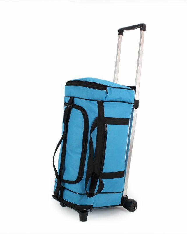 collapsible rolling duffel bolsa