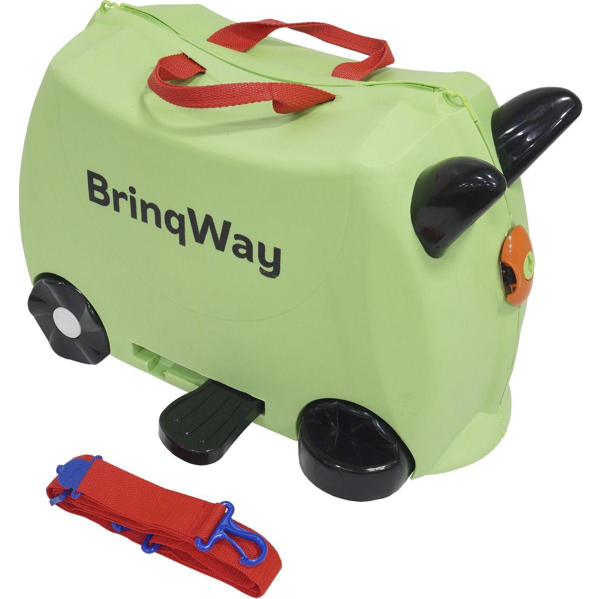 Mala Infantil Vira Carrinho Rodinha Com Puxador Viagem Escolar 2 Em 1 ...