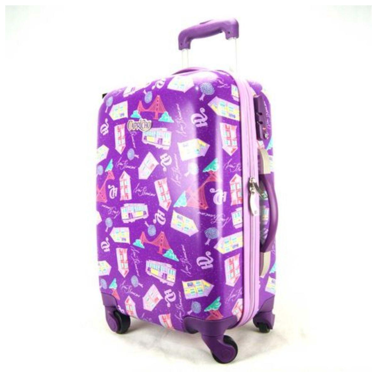 Mala Pequena Viagem Feminina Rodinha 360º Cadeado Com Senha e Alça de Mão -  Dermiwil - Mala Avulsa - Magazine Luiza