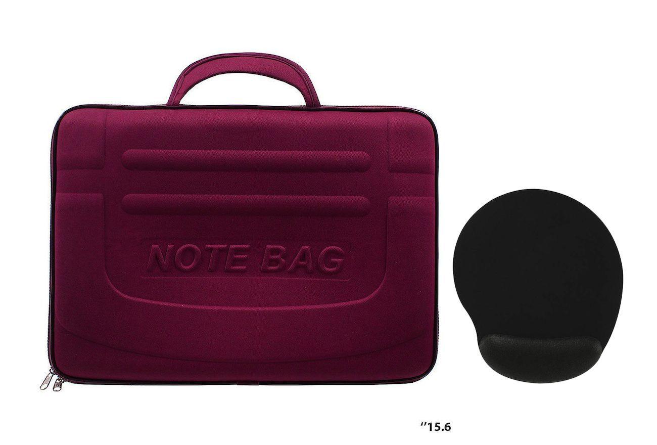 Maleta Vinho para Notebook de até 15,6 polegadas + Mouse Pad com Apoio de  Pulso Confortável - reliza - Acessórios e Periféricos - Magazine Luiza