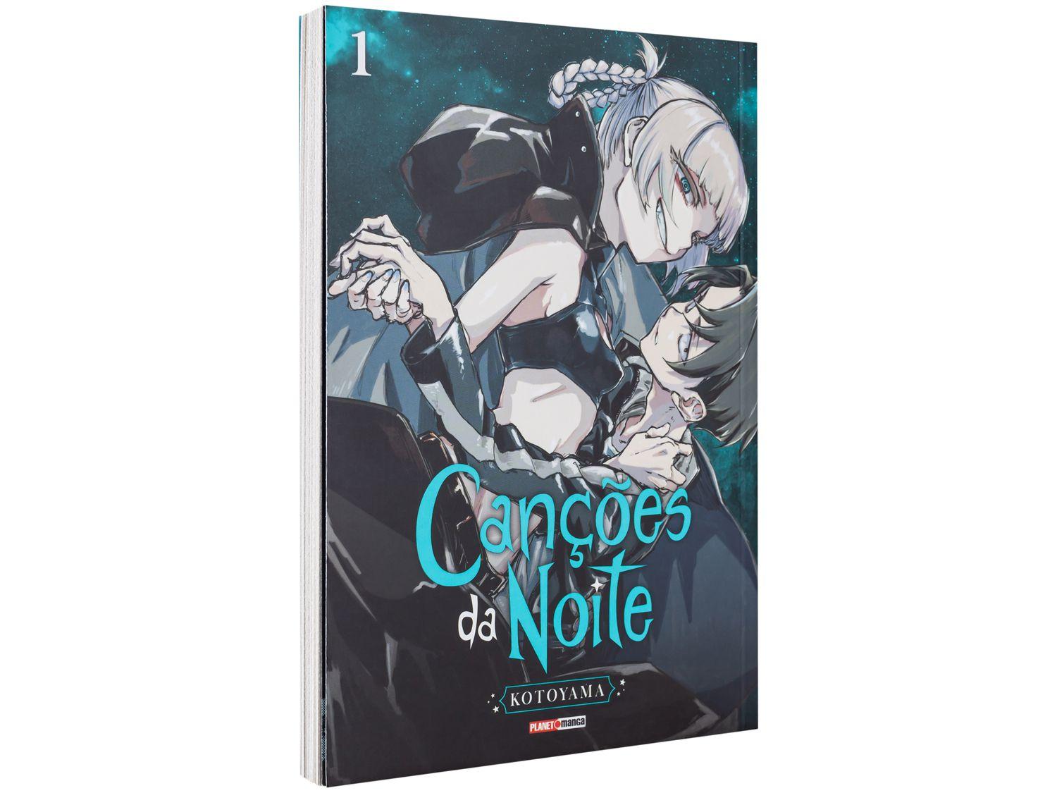 Mangá Call of the Night Canções da Noite Panini