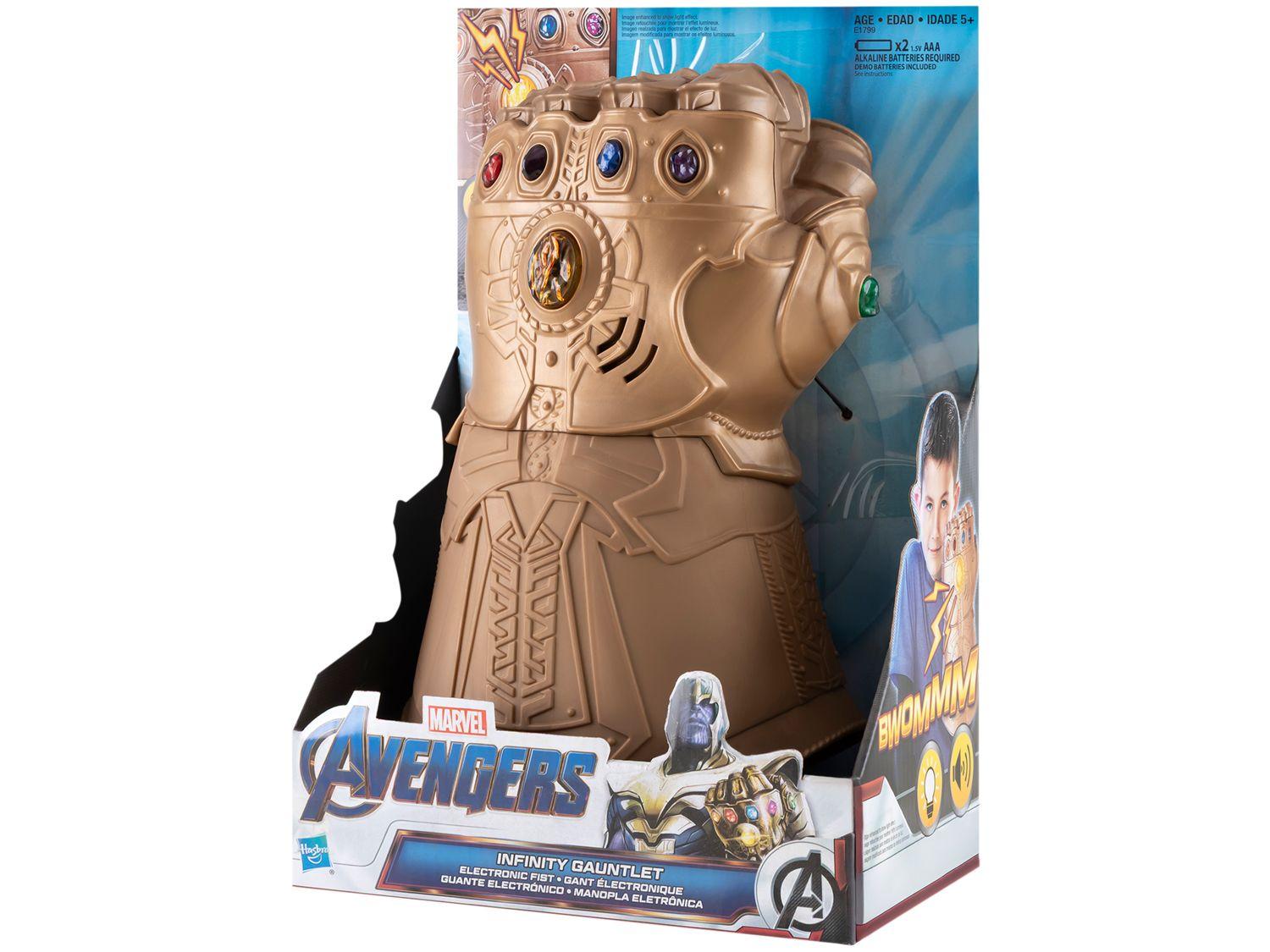 Manopla Thanos Avengers com Luz e Som