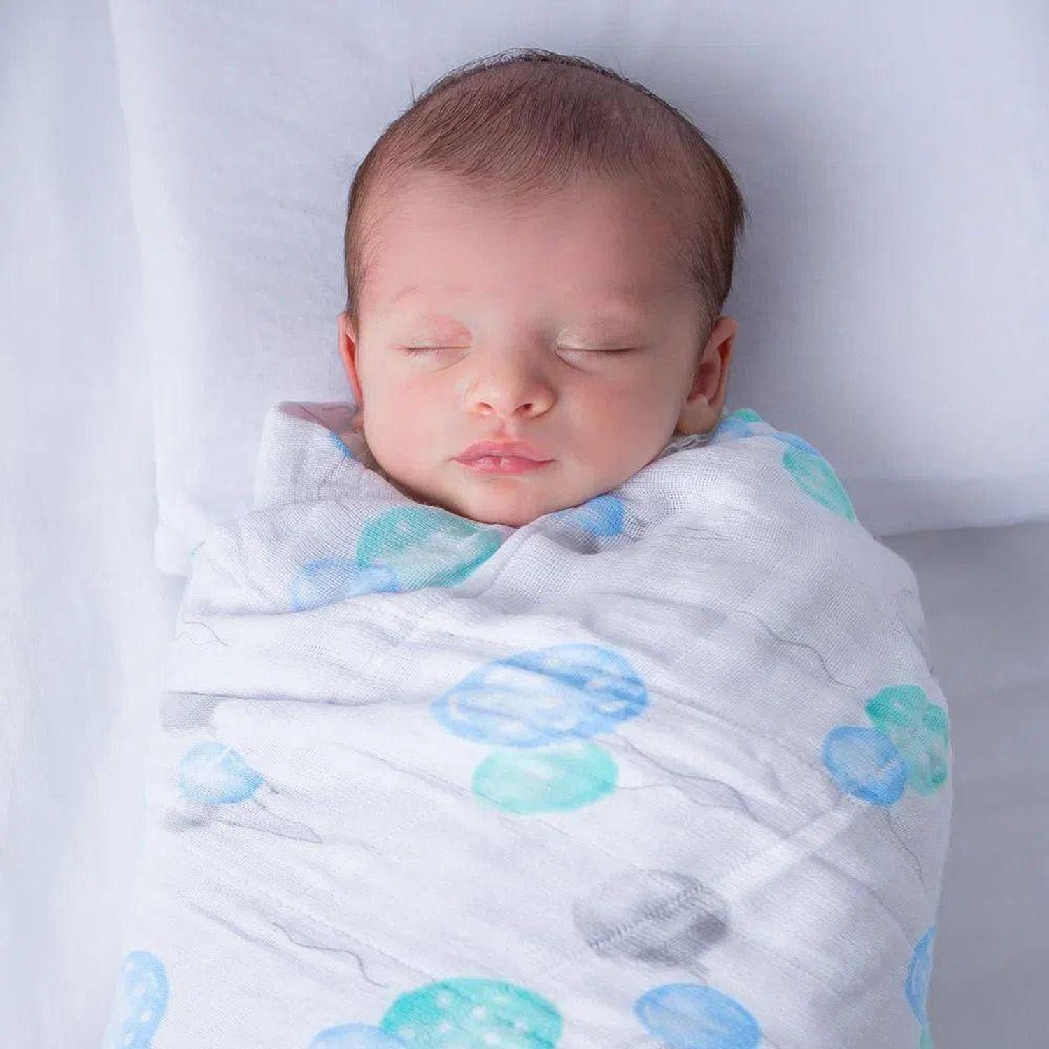 Manta swaddle fralda de enrolar soft 100 algodao premium BABY JOY Cueiro Magazine Luiza