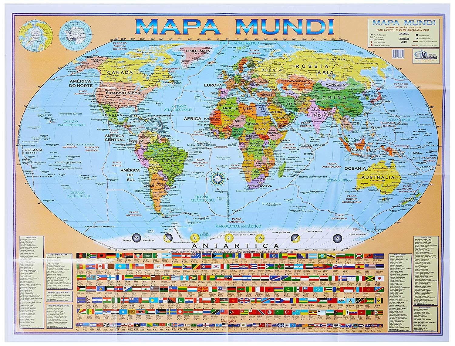 Mapa Mundi Países Escola Educação Mapa Mundi Foto Mapa Mundi Mapa