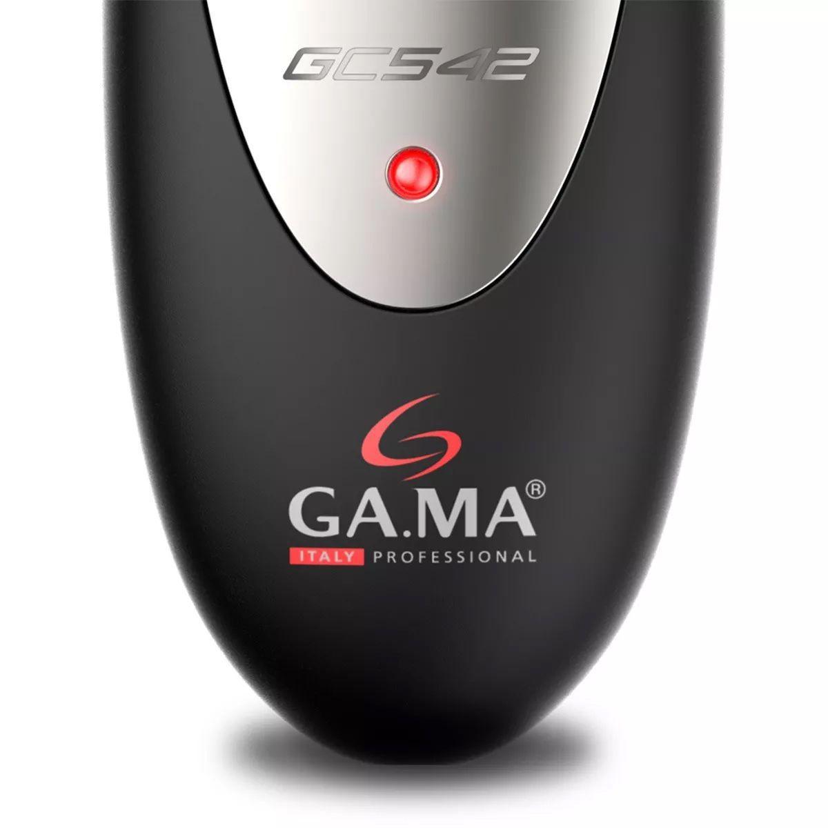 Maquina Cortar Cabelo Barba Pelos Gama GC542 Sem Fio Bivolt - Máquina ...