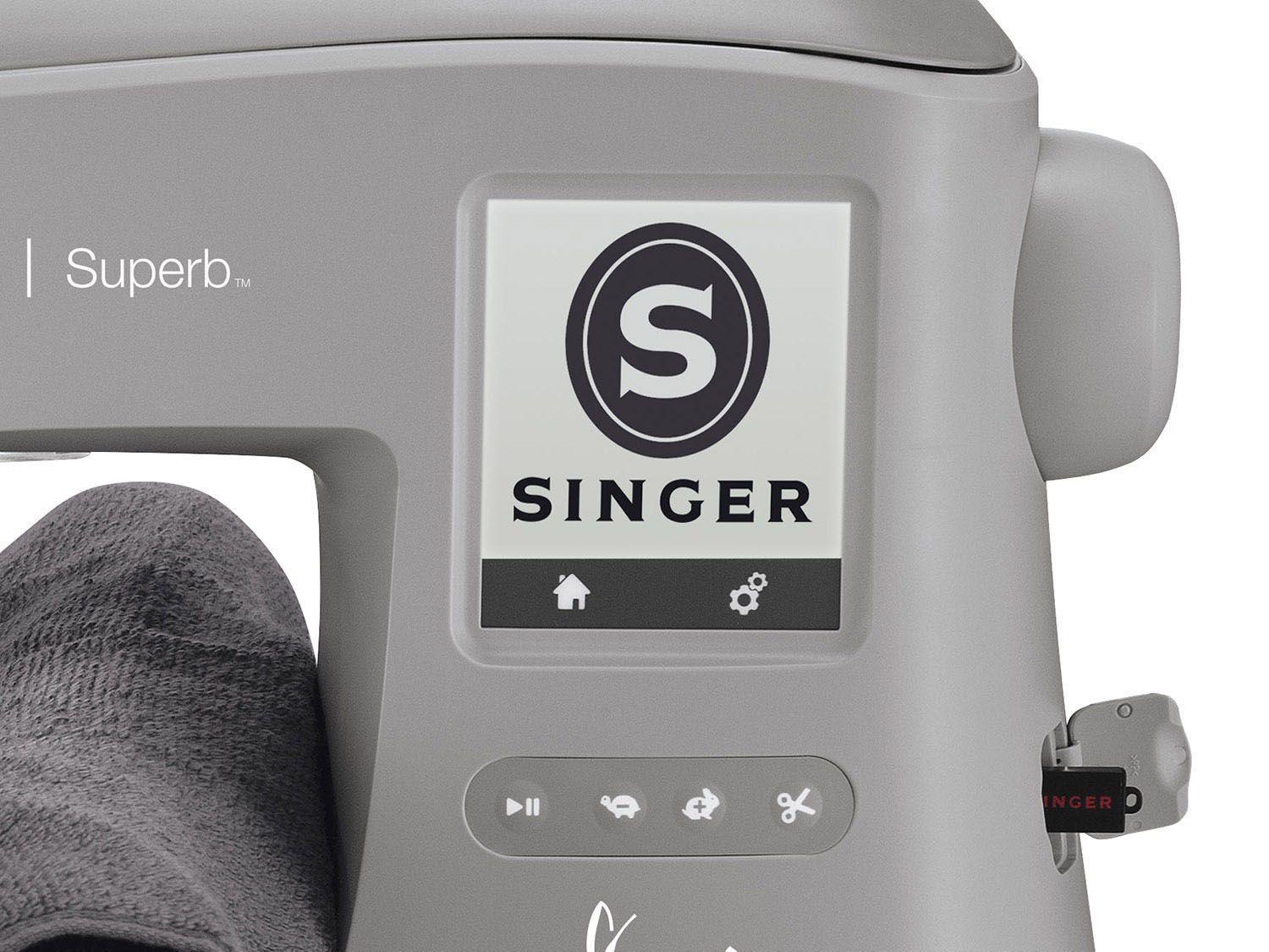 Máquina de Bordado Superb EM200 Singer Máquina de Bordar Doméstica