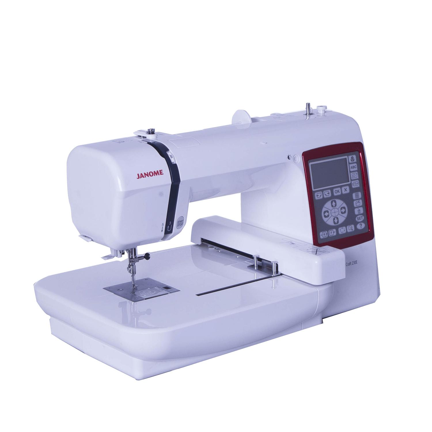 Máquina de Bordar Doméstica, 73 Bordados, Painel LCD, Conexão USB