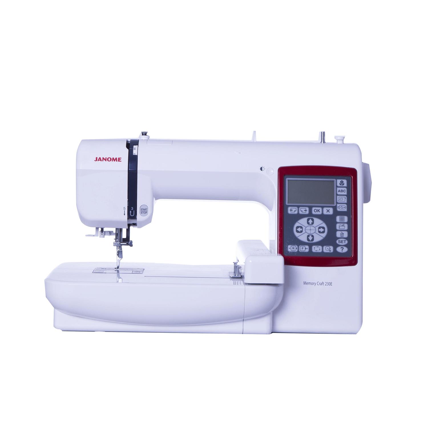 Máquina de Bordar Doméstica, 73 Bordados, Painel LCD, Conexão USB