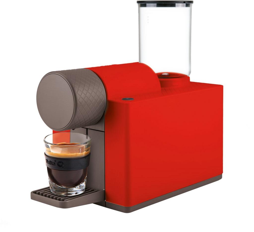 Máquina de Café DELTA QQLIP Vermelha Cafeteiras