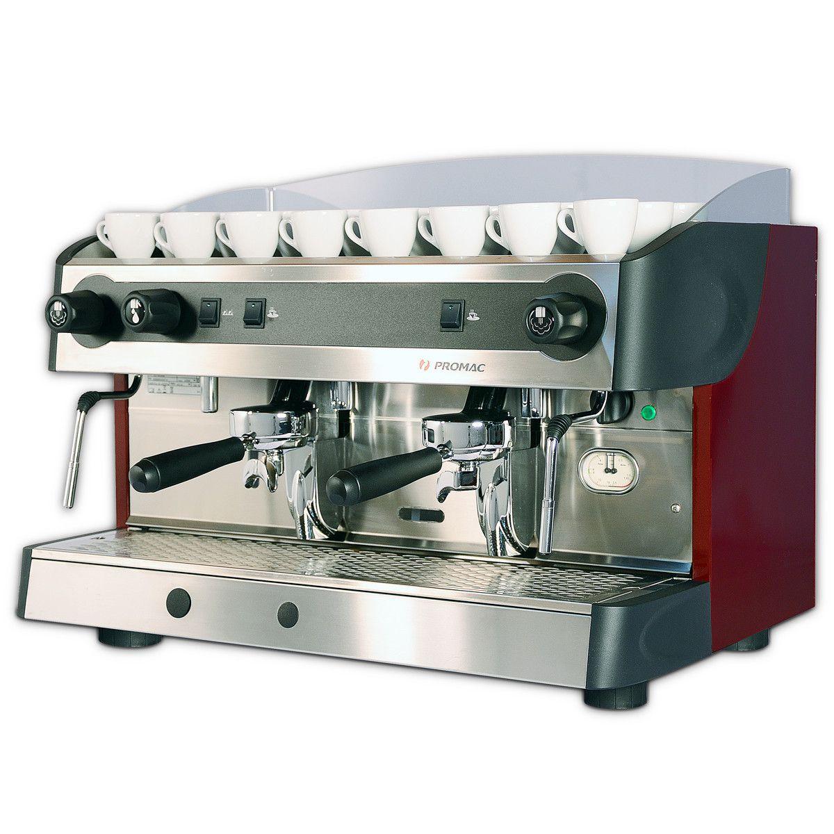 Máquina de Café Profissional Green PU - PROMAC - 02 Grupos Vermelha -  Acessórios para Servir - Magazine Luiza