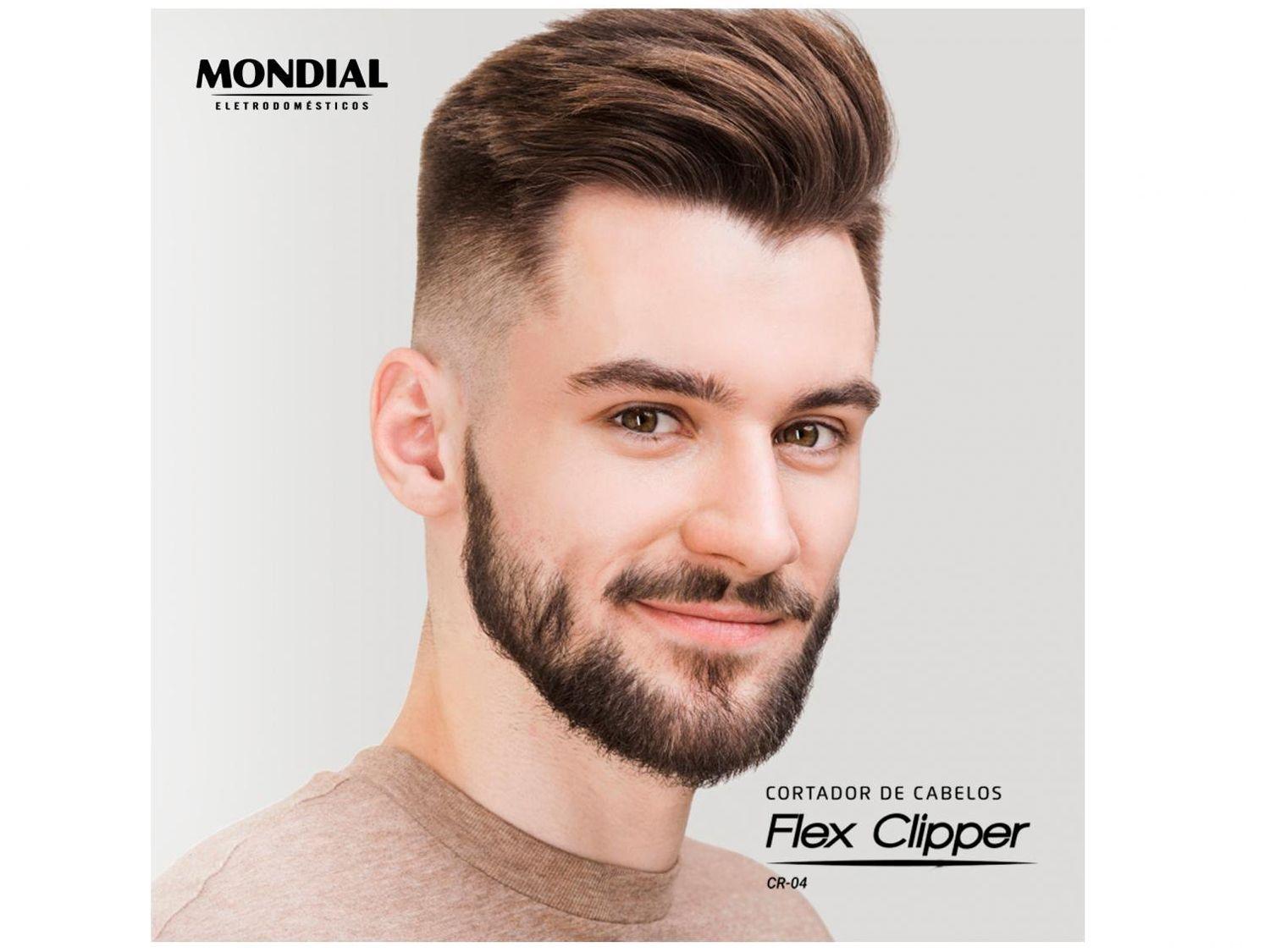 Máquina de Cortar Cabelo Mondial Flex Clipper