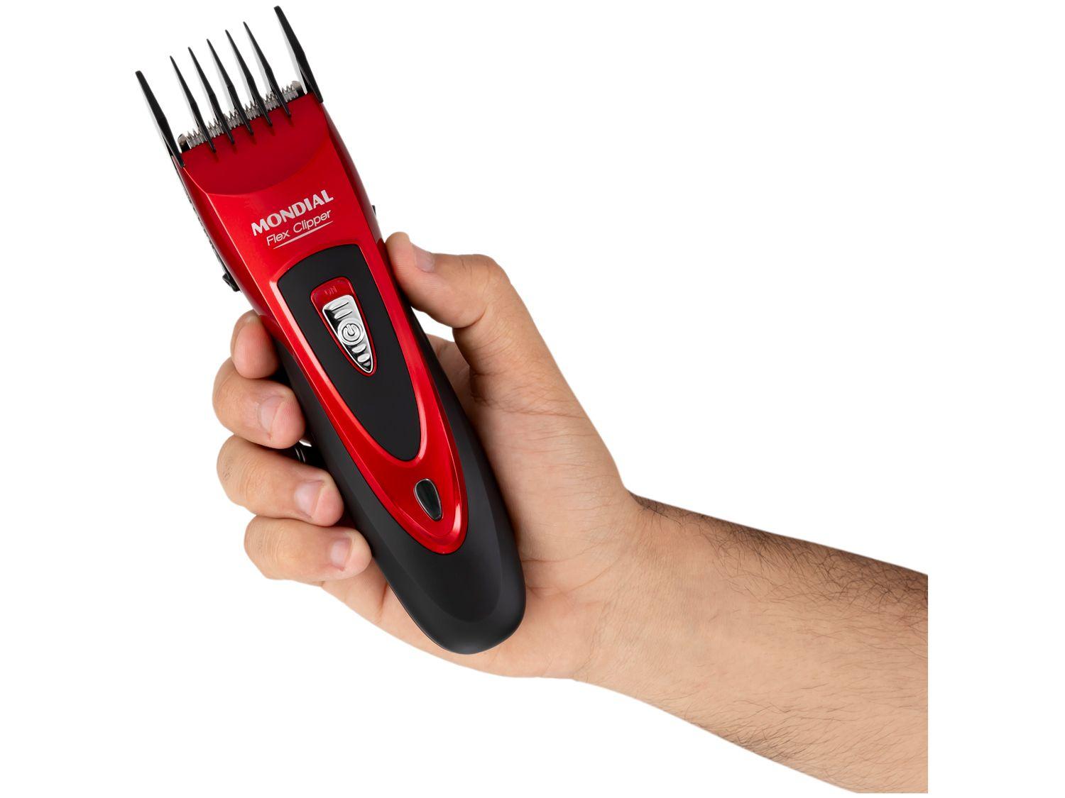 Máquina de Cortar Cabelo Mondial Flex Clipper
