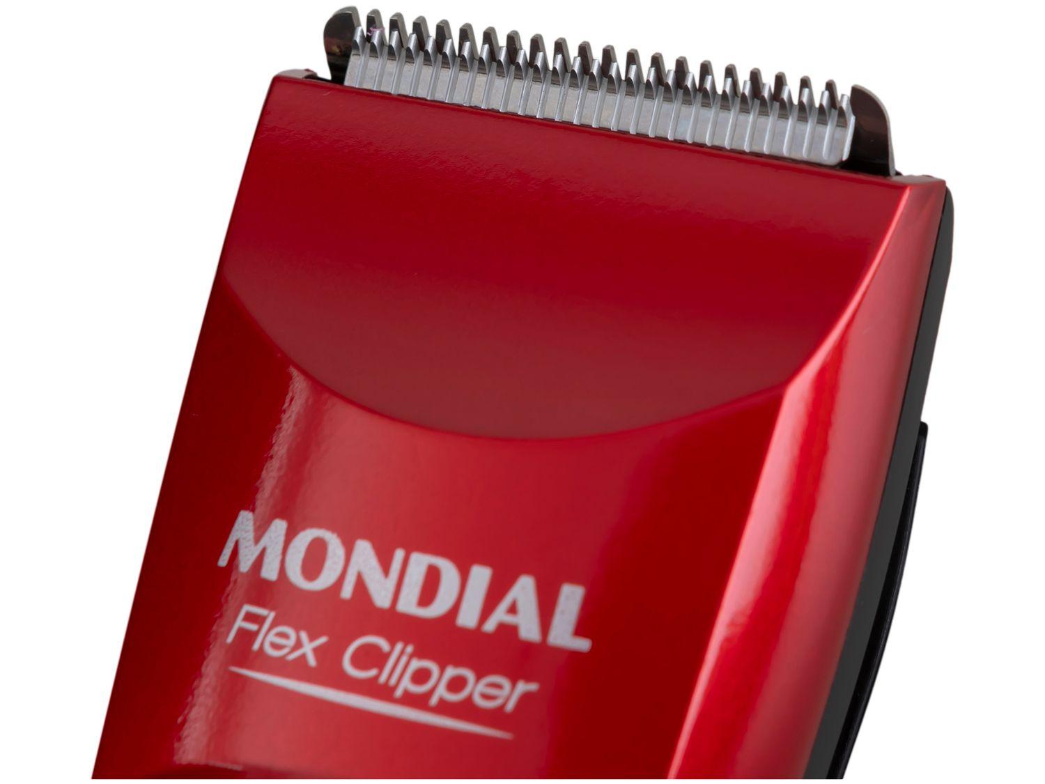 Máquina de Cortar Cabelo Mondial Flex Clipper
