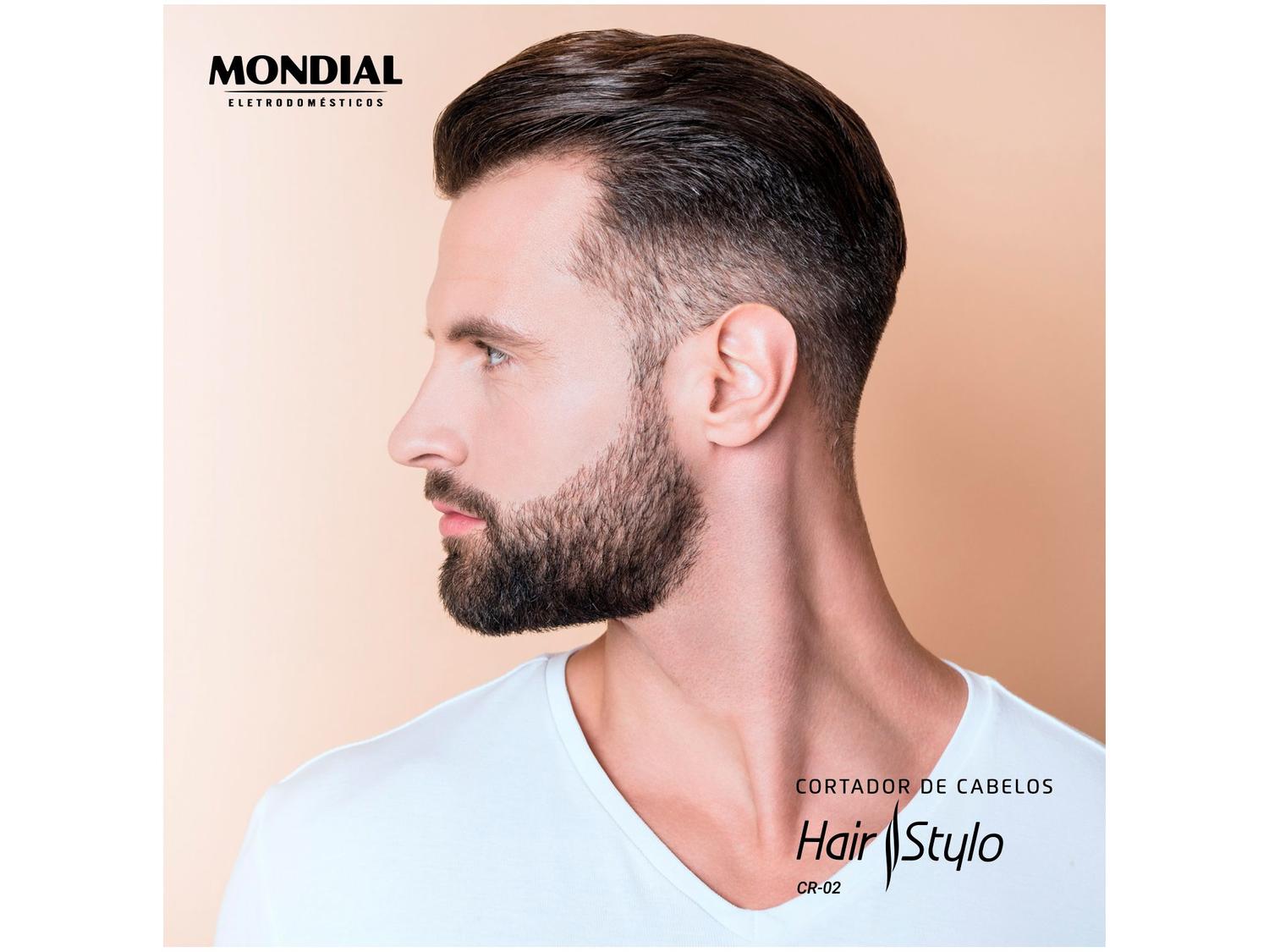 Máquina de Cortar Cabelo Mondial Hair Stylo