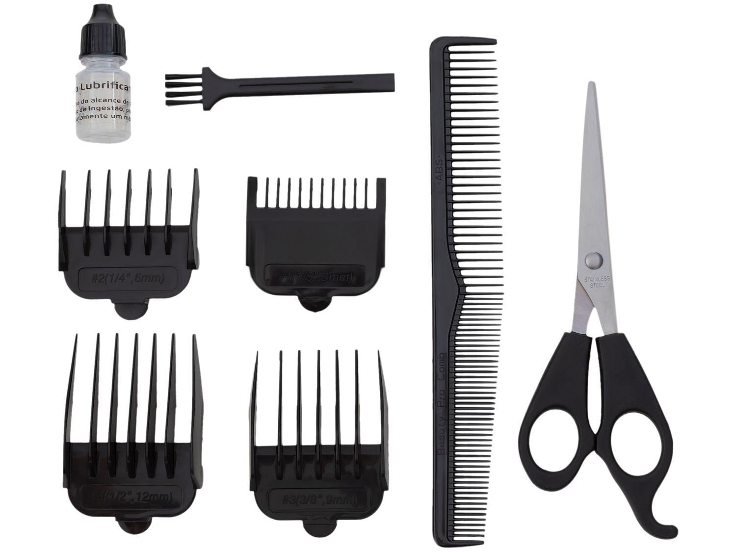 Máquina de Cortar Cabelo Mondial Titanium Power