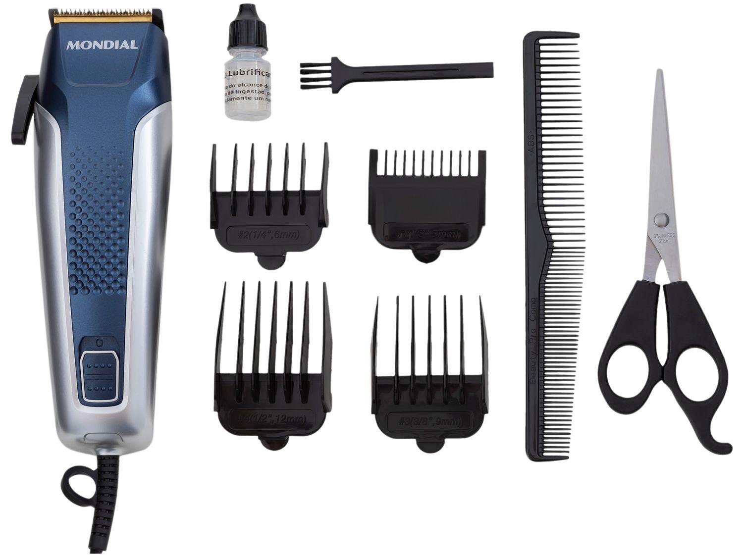 Máquina de Cortar Cabelo Mondial Titanium Power