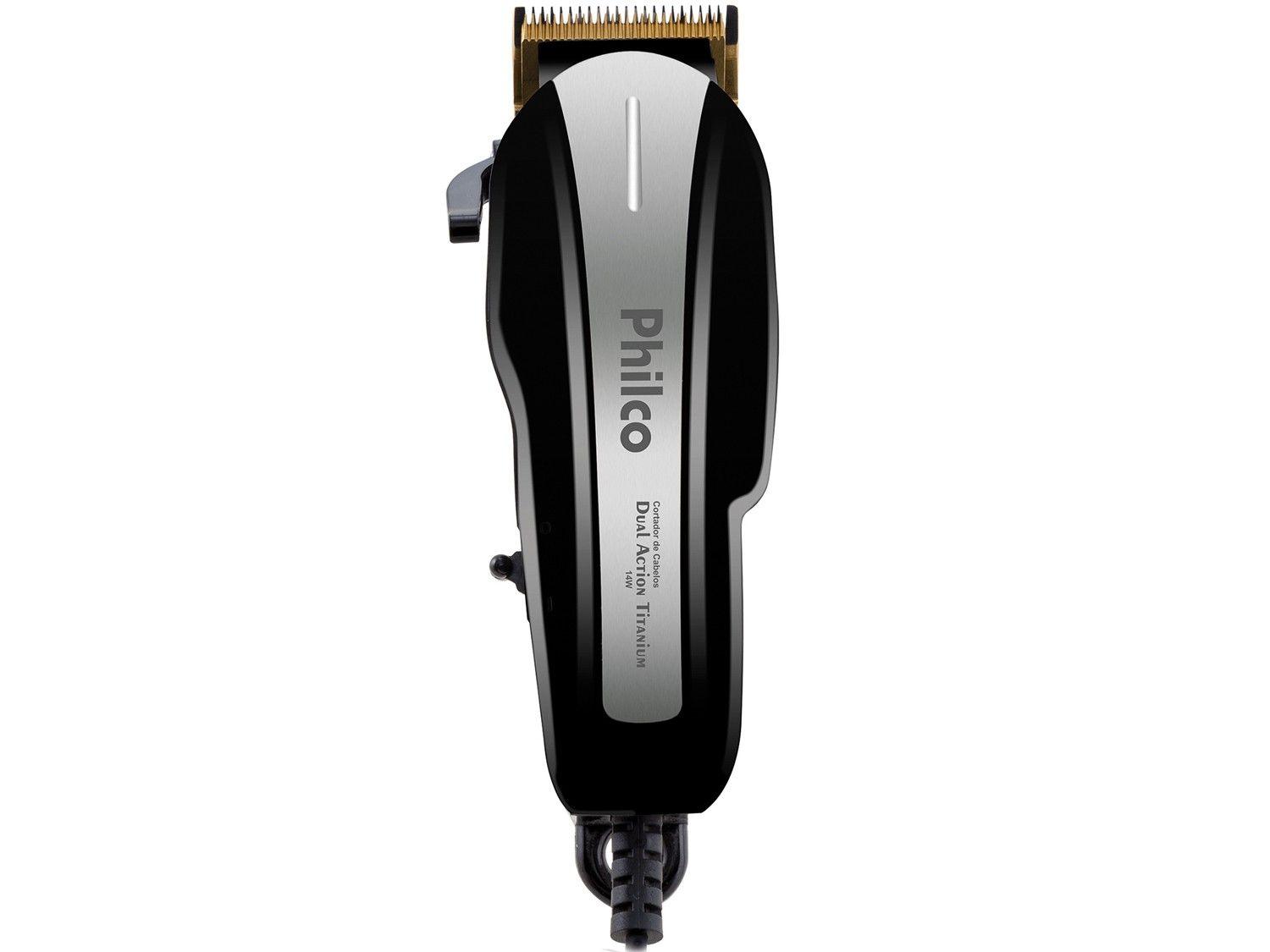 Máquina de Cortar Cabelo Philco Dual Action