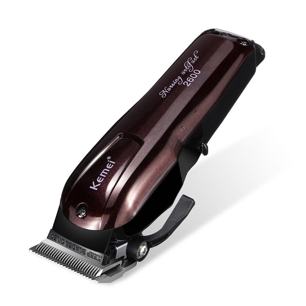 Maquina de Cortar Cabelo Sem Fio Cordless Profissional 