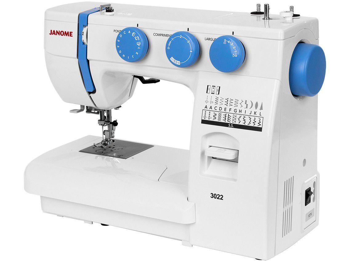 Máquina de Costura Janome 3022 22 Pontos Máquinas de Costura