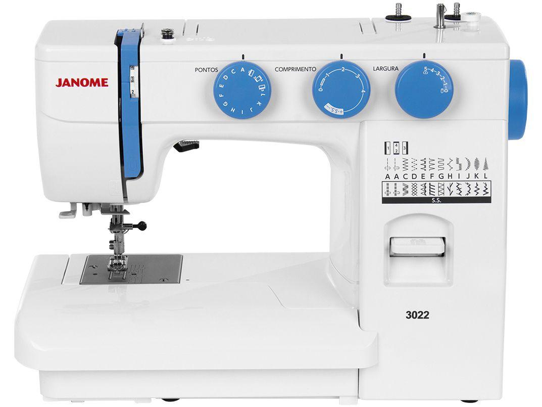 Máquina de Costura Janome 3022 22 Pontos Máquinas de Costura